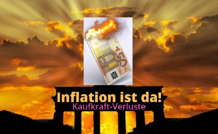 Die Inflation ist da und die Enteignung geht weiter (Video)