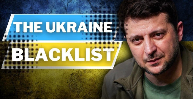 Blacklist: Die schwarze Liste der Ukraine