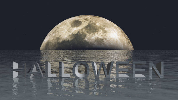 Halloween-Mondkraft heute 31. Oktober 2022 - Mondpause zum Mond im Wassermann