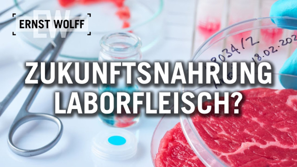 Ernst Wolff: Fleisch aus dem Labor als Nahrung der Zukunft?